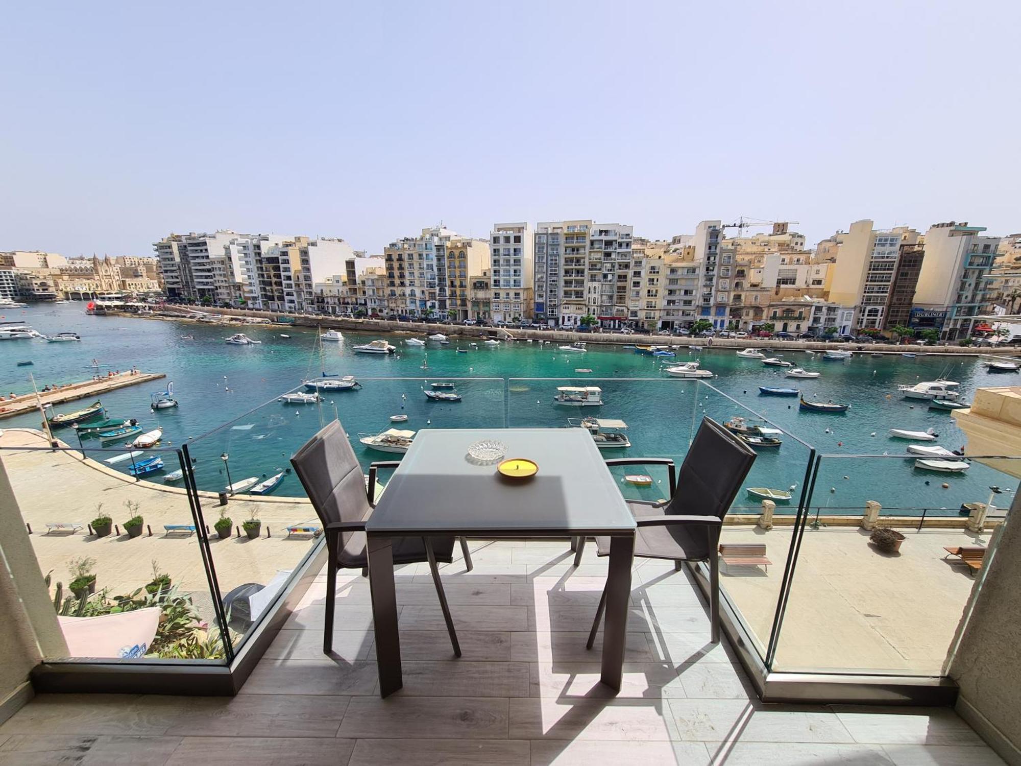 Supreme Seafront Apt With Balcony In St.Julian'S St. Julian's Exterior foto